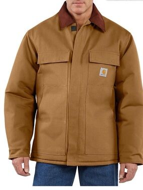 NWT Carhartt 0C003-M Duck Traditional Arctic Quilt Lined Coat C003 BRN